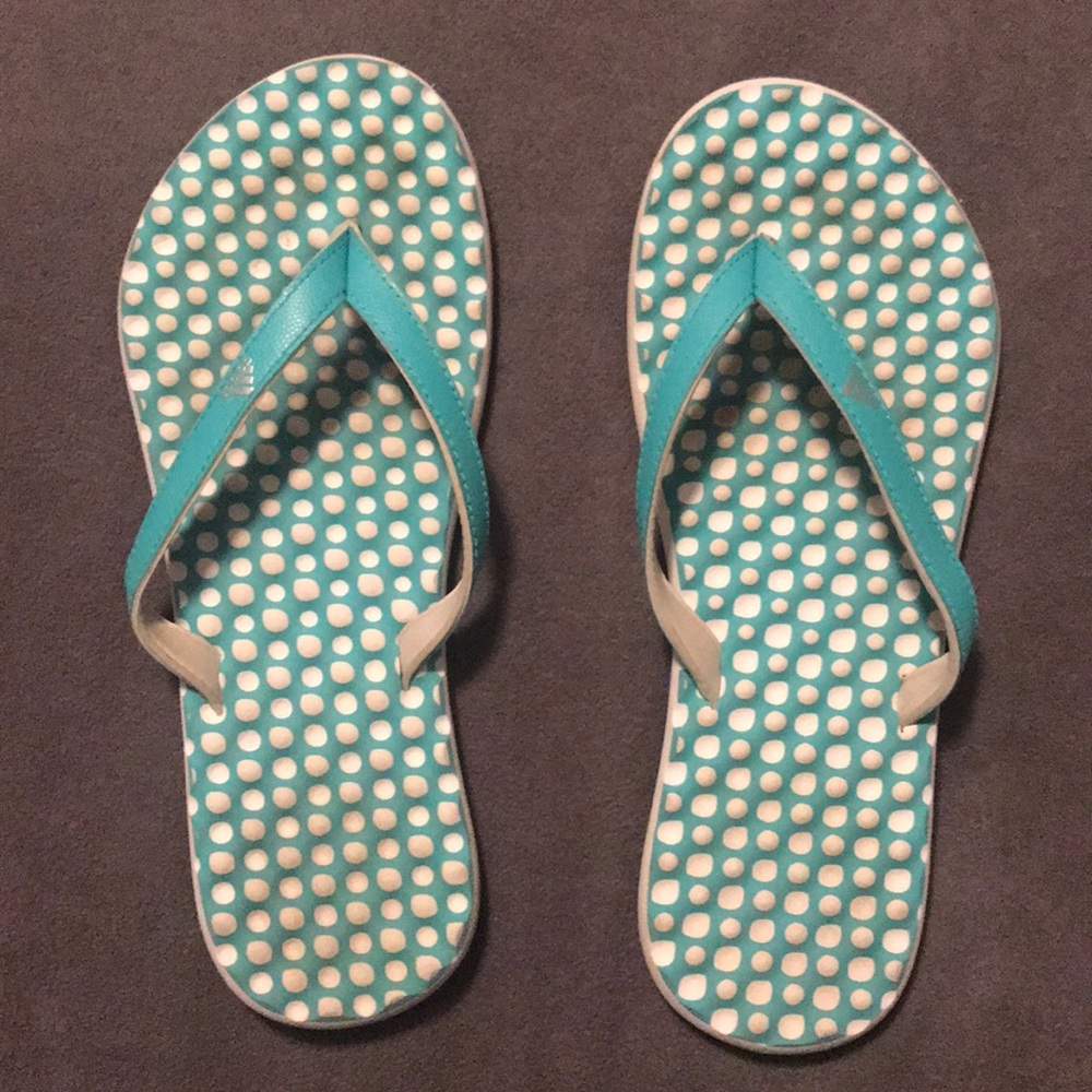Adidas flip flops